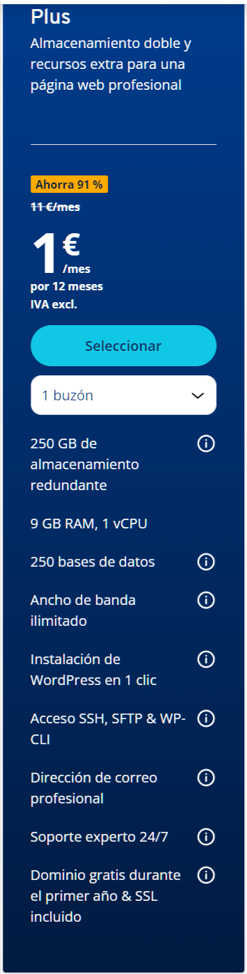 Hosting ionos baratos Hosting ionos baratos