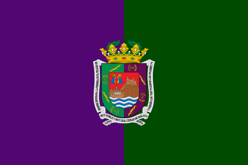 Bandera de Málaga